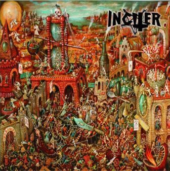 Inciter(Bra)– Agonies Of A Purgatorial Existence(Acrílico)