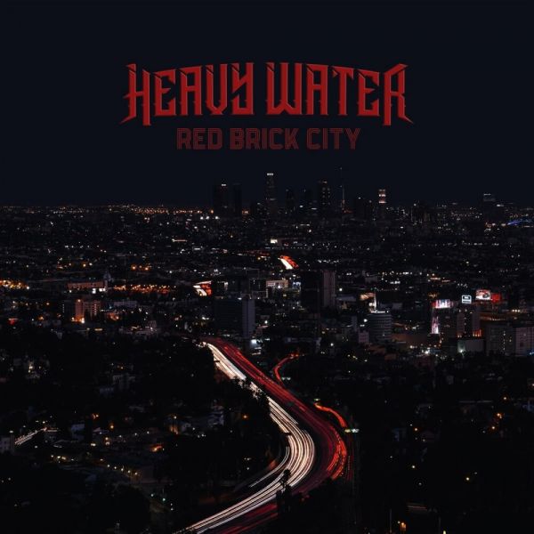 Heavy Water(UK) –Red Brick City (Projeto  BIff  Byfford ( Saxon) e seu filho Seb Byfford)(Acrílico)