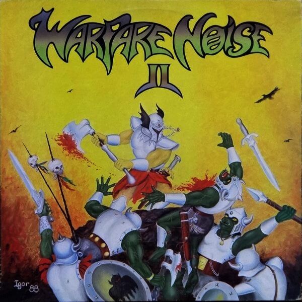 Warfare Noise II(Bra) – Witchhammer / Megathrash / Aamonhammer / Mayhem(Slipcase)