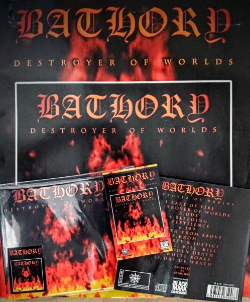 Bathory(Swe)-Destroyer Of Worlds(Digipack Licenciamento Exclusivo Obskure Chaos Distro)