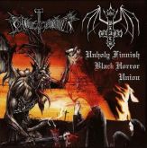 Bloodhammer / Black Beast(Fin)-Unholy Finnish Black Horror Union(Split)